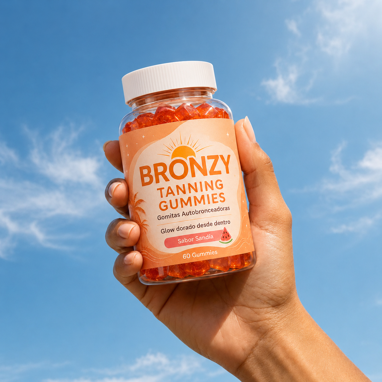 Bronzy gomitas autobronceantes