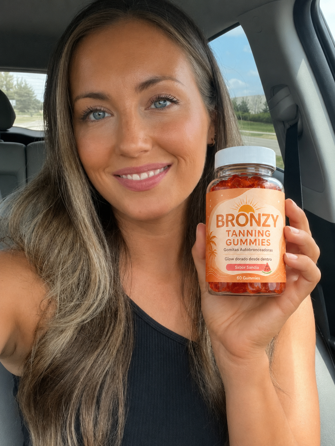 Bronzy tanning gummies