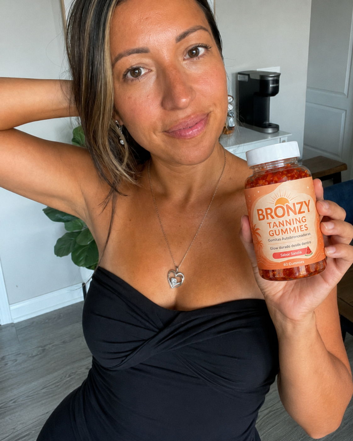 Clienta usando Bronzy
