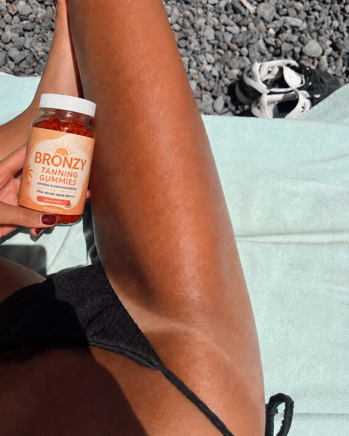 Clienta usando Bronzy