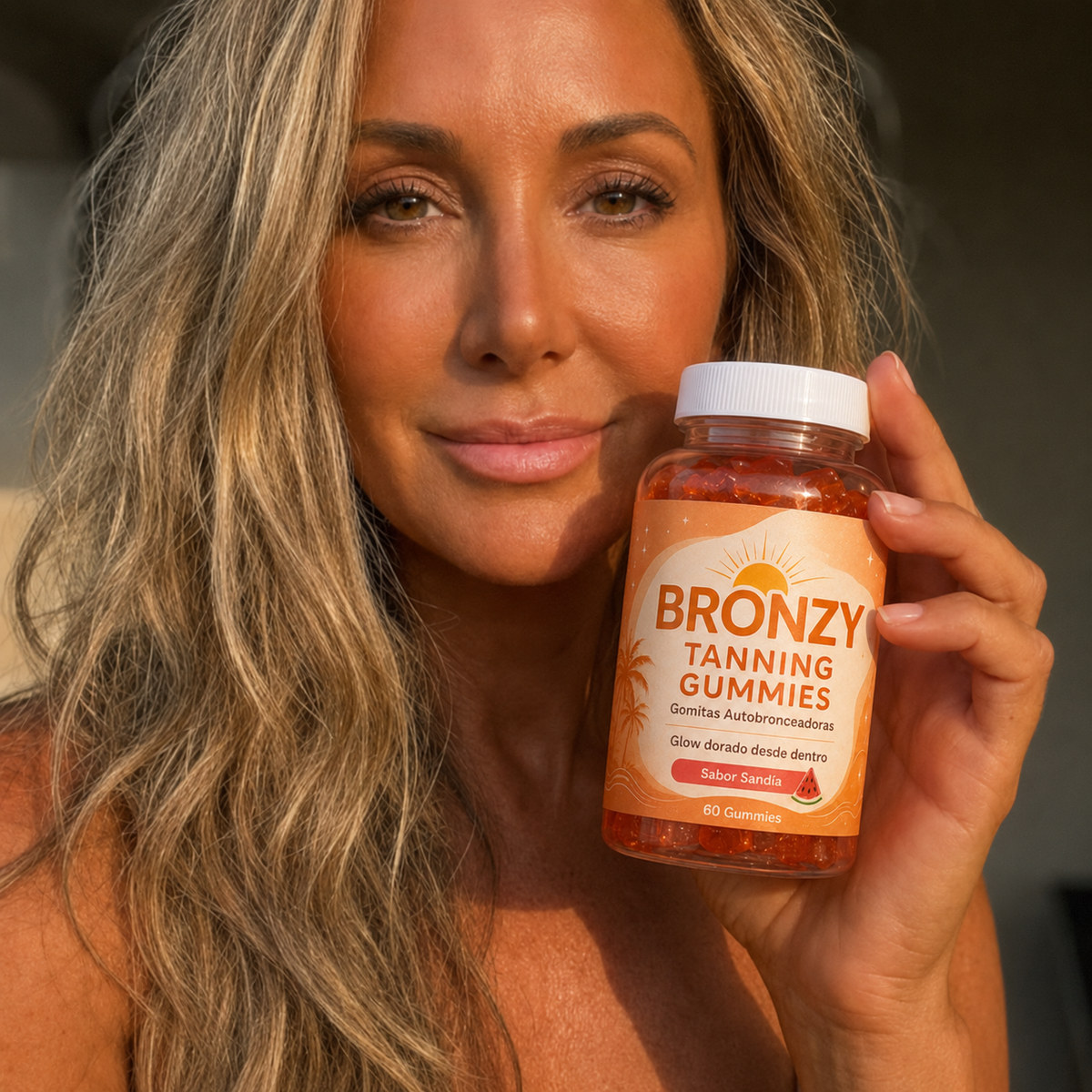 Clienta usando Bronzy